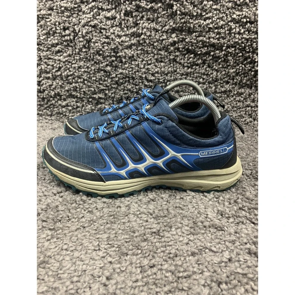 Merrell Men's Blue Wing Athletic Shoes SZ 9 Air Cushion Blue